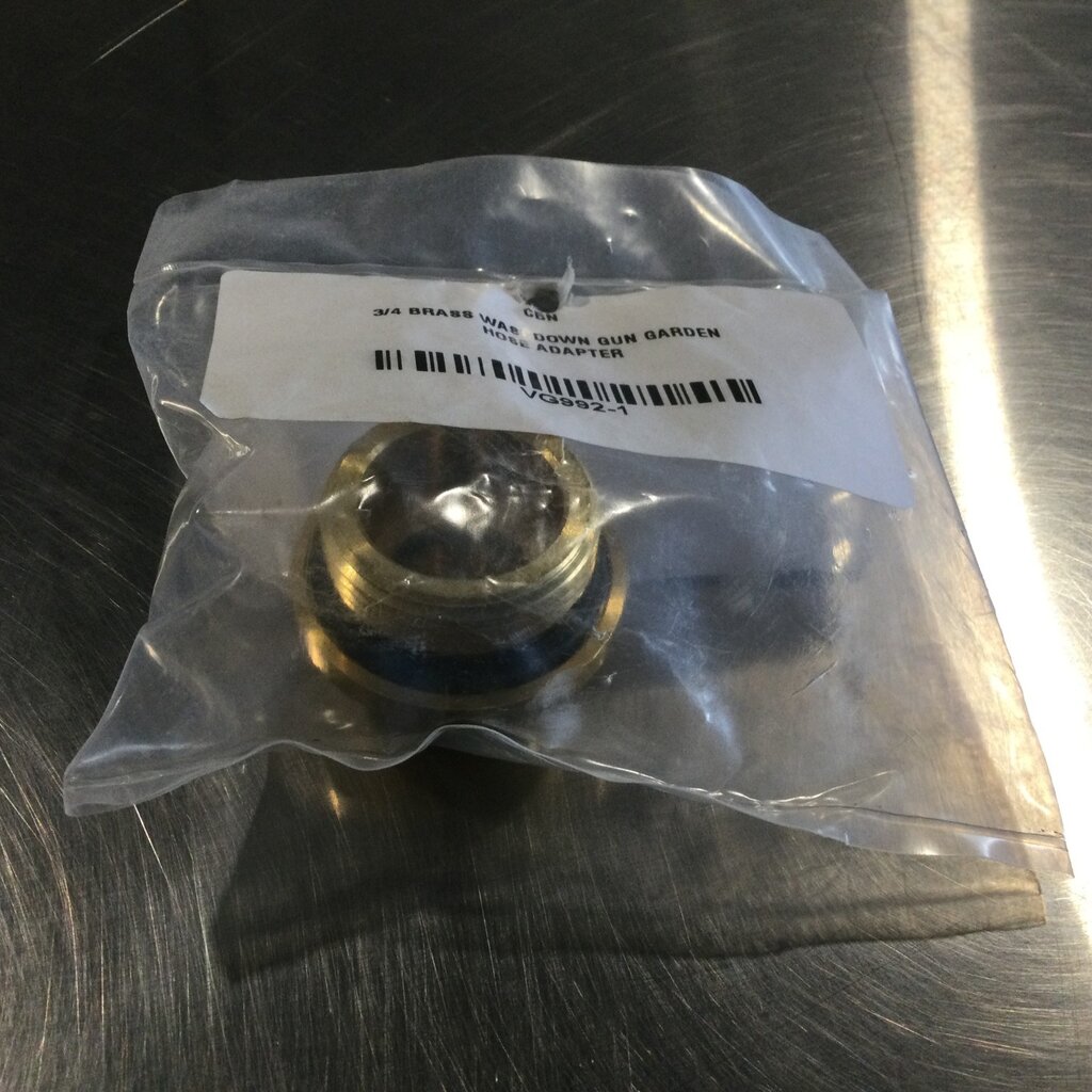 3/4 BRASS WASHDOWN GUN  GARDEN  HOSE ADAPTER