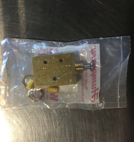 PUSH/PULL BRASS AIR VALVE 4-WAY