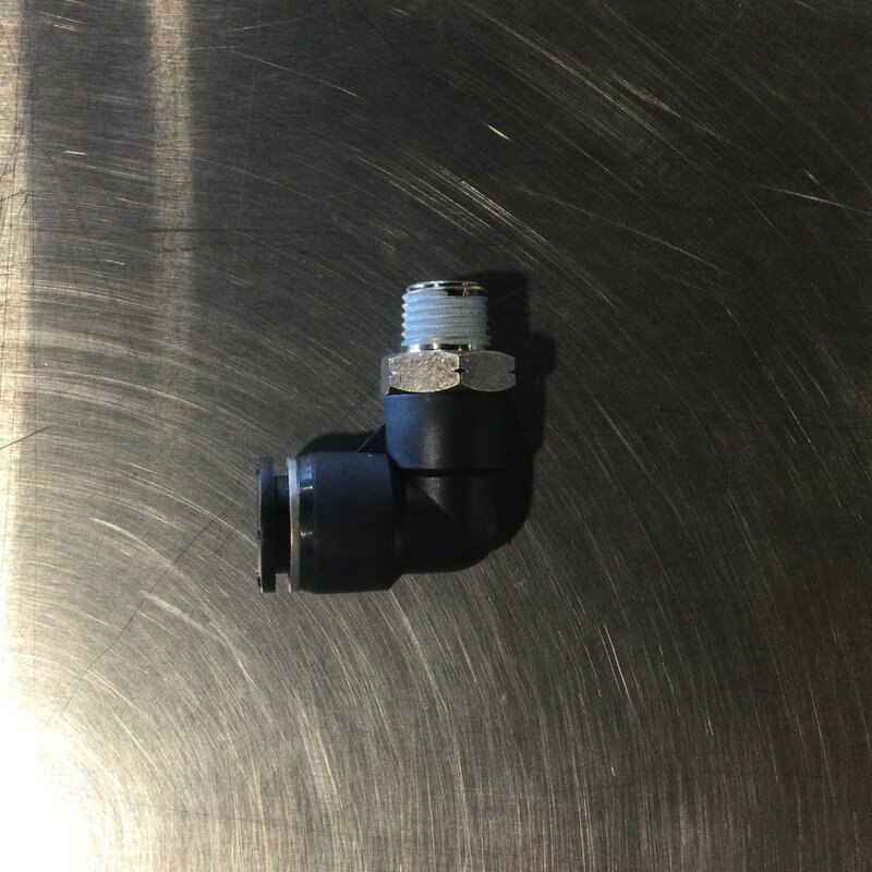 AIR FITTING 90° ELBOW T1/2 X 1/4 MPT