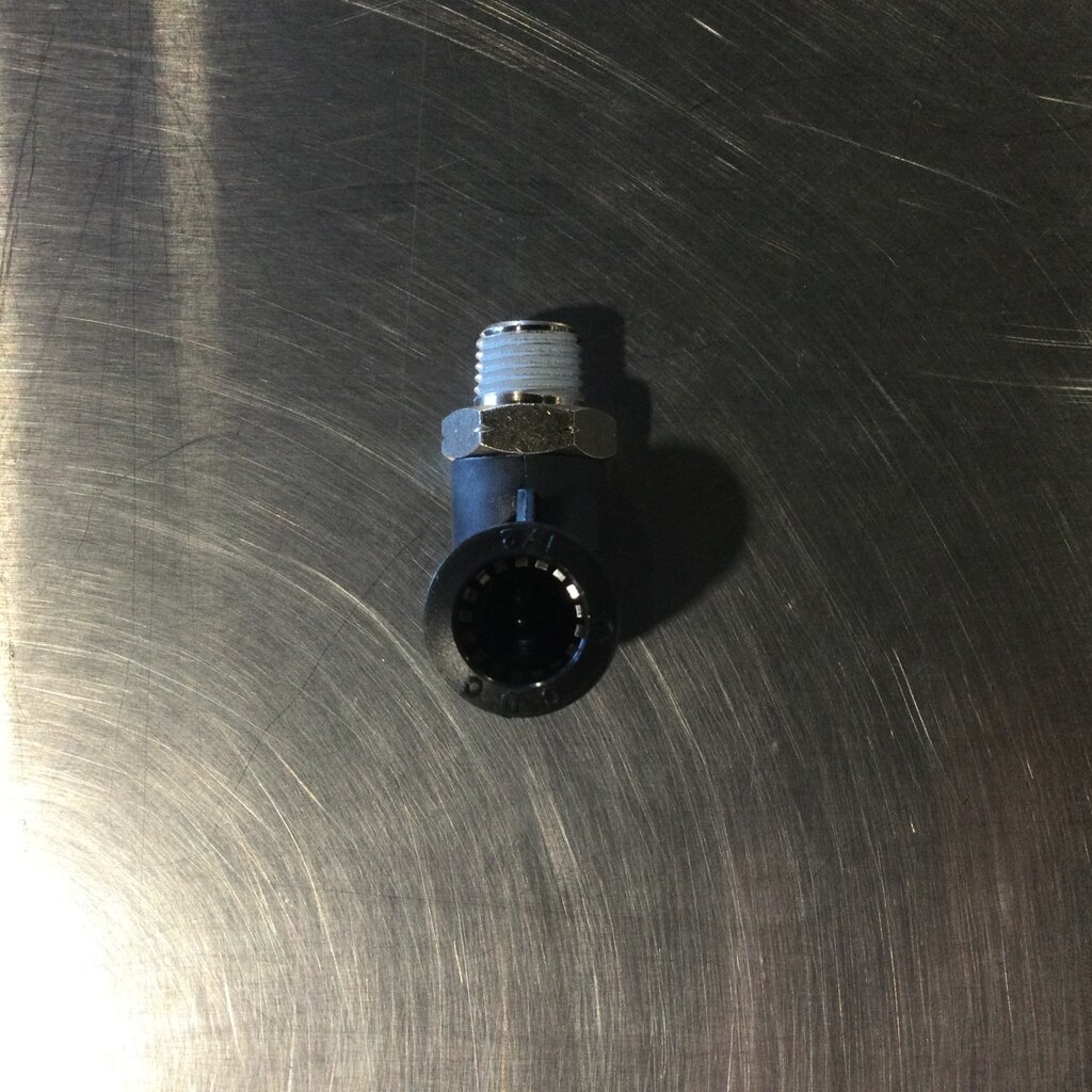 AIR FITTING 90° ELBOW T1/2 X 1/4 MPT