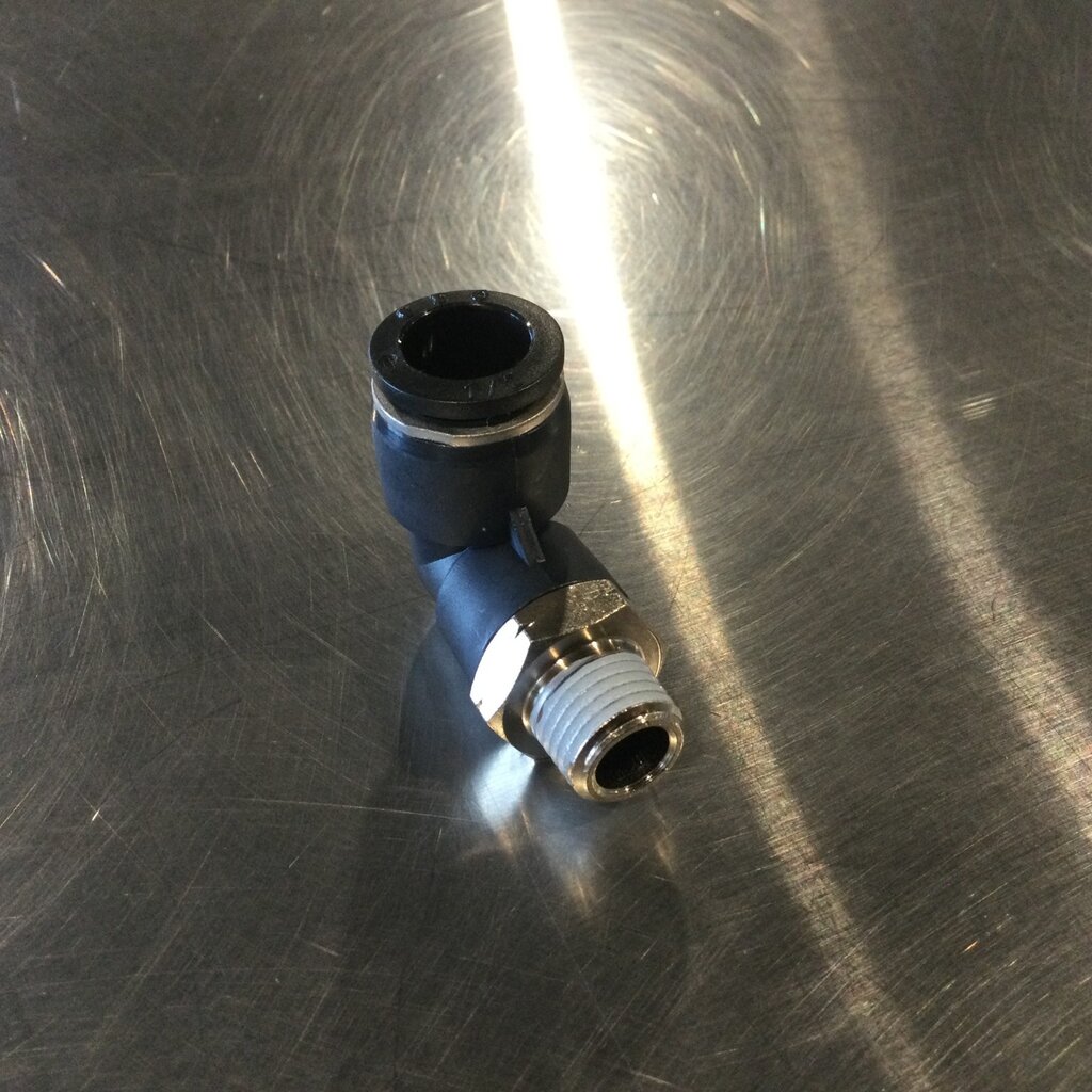 AIR FITTING 90° ELBOW T1/2 X 1/4 MPT