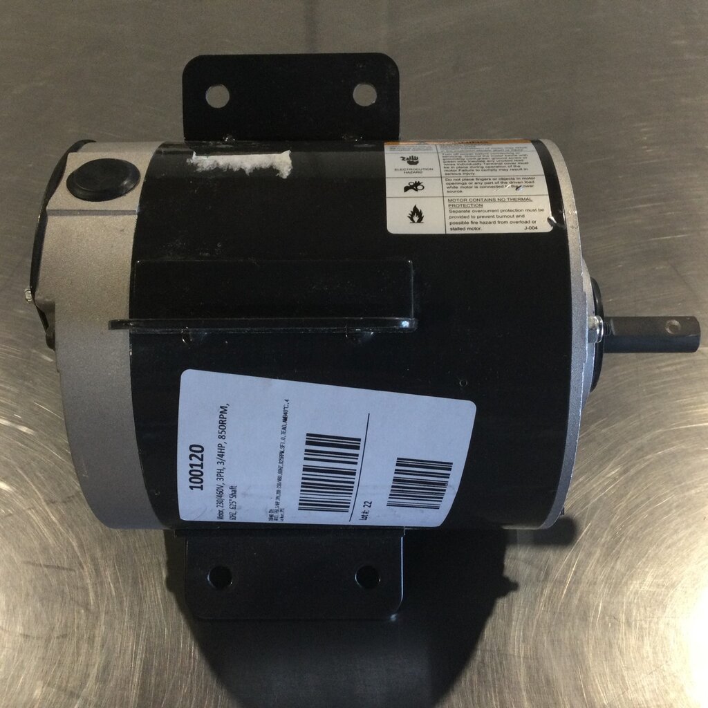 VES 36" AFRV / ECVV / PPFV FAN MOTOR 3/4HP, 3PH, 230/460V, 850RPM