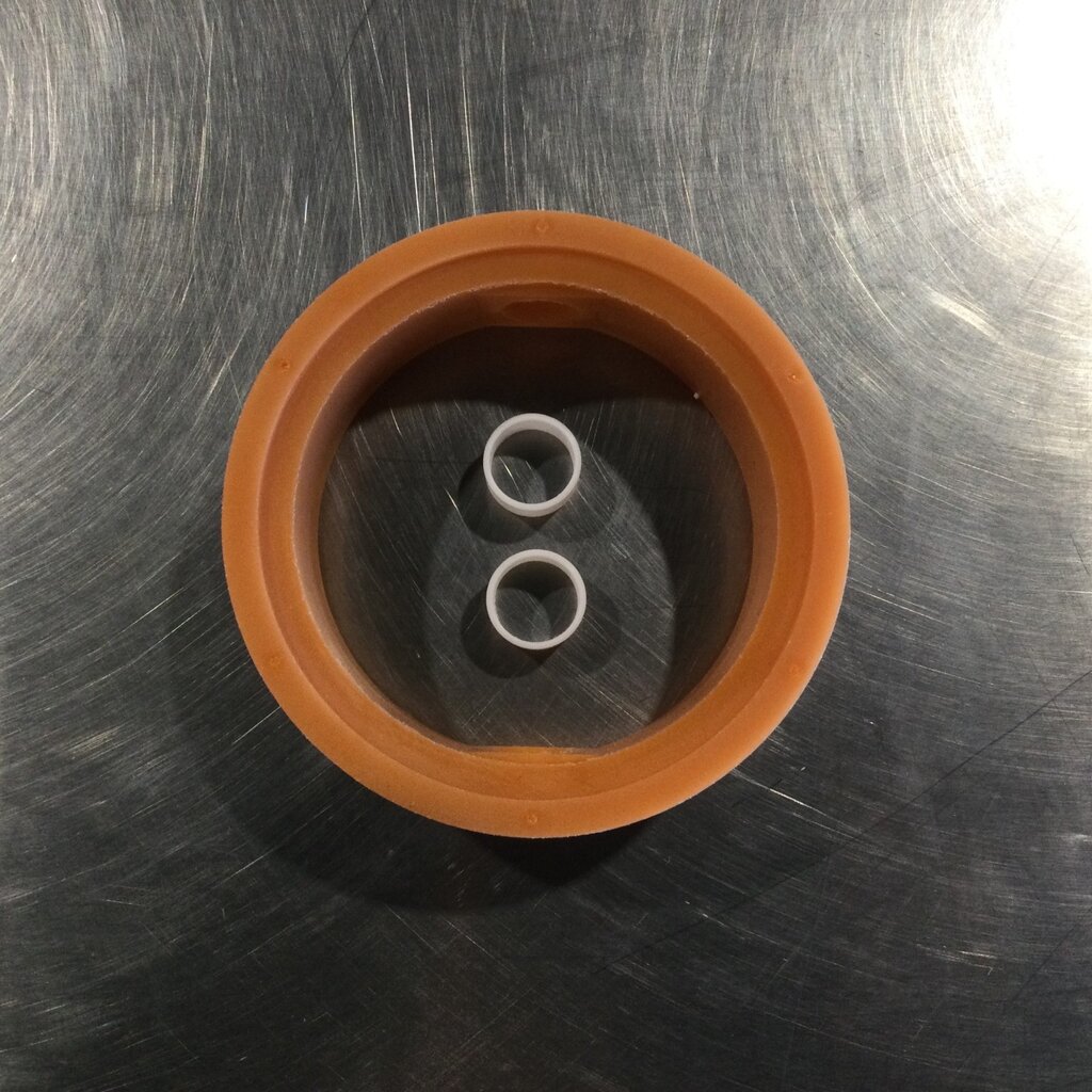 SPI 3" BFV SILICONE SEAT GASKET W/ (2) XY0166 TEFLON STEM BUSHINGS