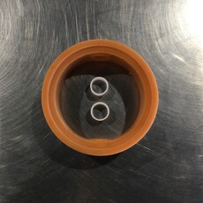 SPI 3" BFV SILICONE SEAT GASKET W/ (2) XY0166 TEFLON STEM BUSHINGS