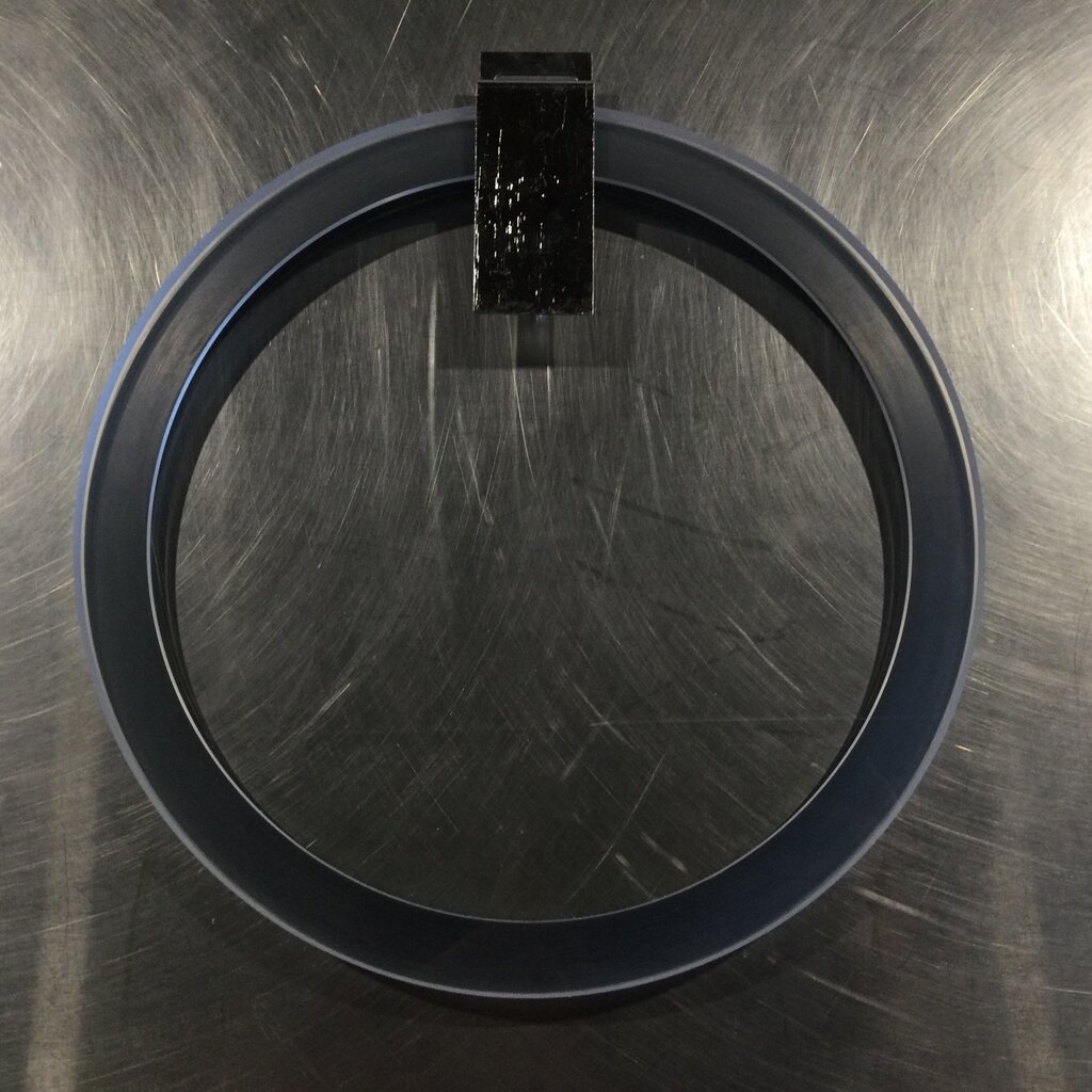 12" HORIZONTAL MOISTURE TRAP COVER W/ GASKET 11" ID X 13" OD