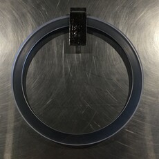 12" HORIZONTAL MOISTURE TRAP COVER W/ GASKET 11" ID X 13" OD