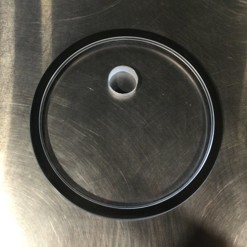 10" COVER W/ HOLE FITS 26" RECEIVER