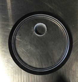 8" RECEIVER COVER W/ 1-1/2 HOLE