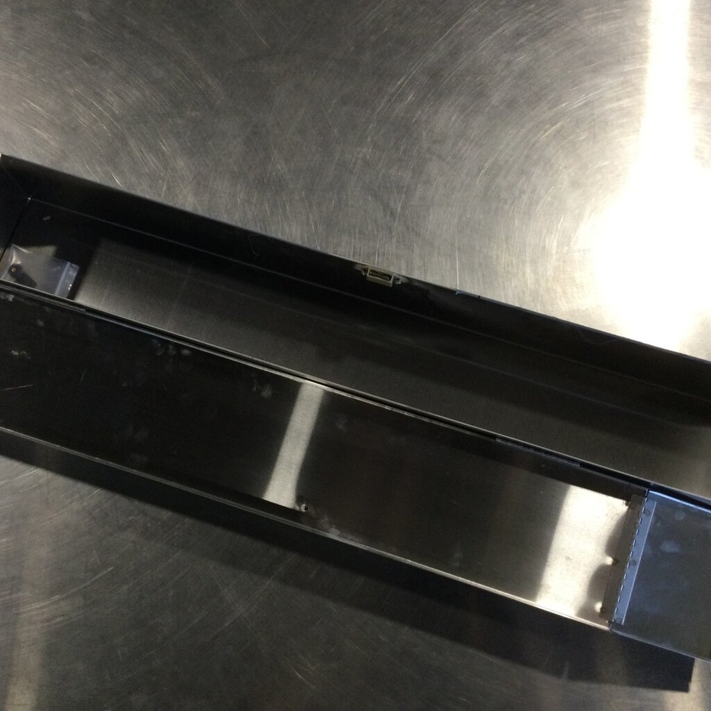 4" X 36" FRONT HINGED MAGNETIC LID S/S FILTER BOX