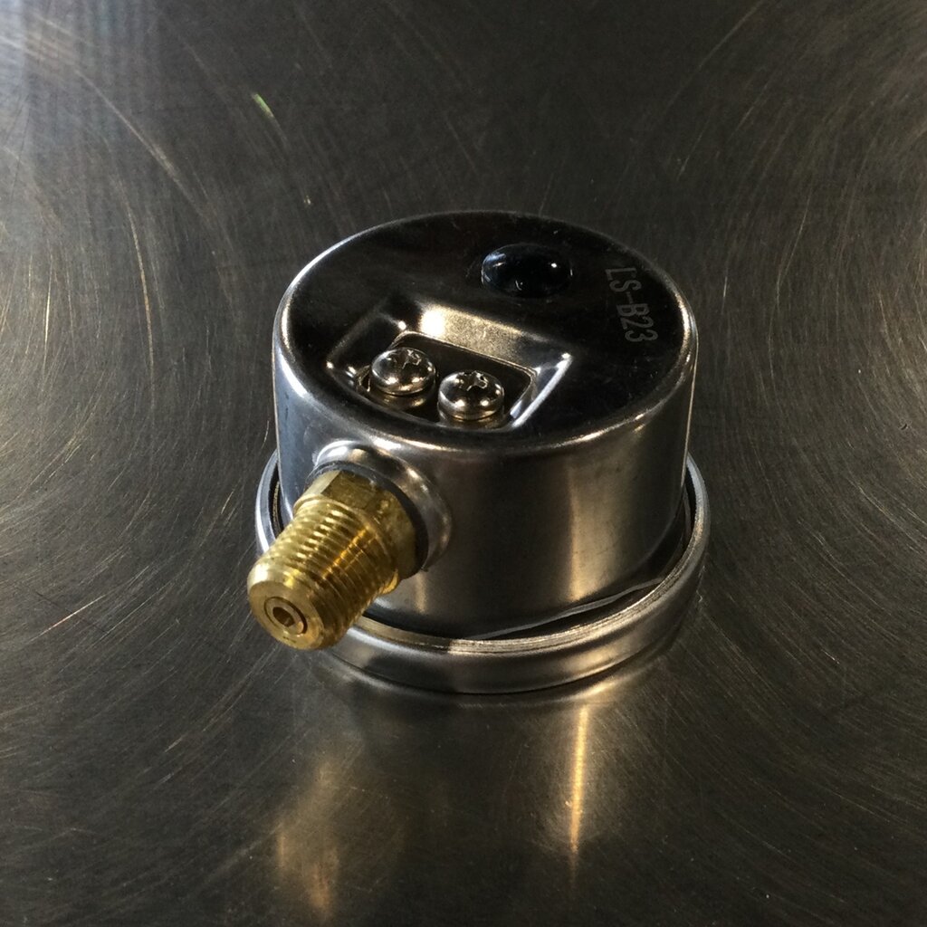 GAUGE W/ 1-1/2 FACE, 0-160 PSI, 1/8NPT STEM MOUNT