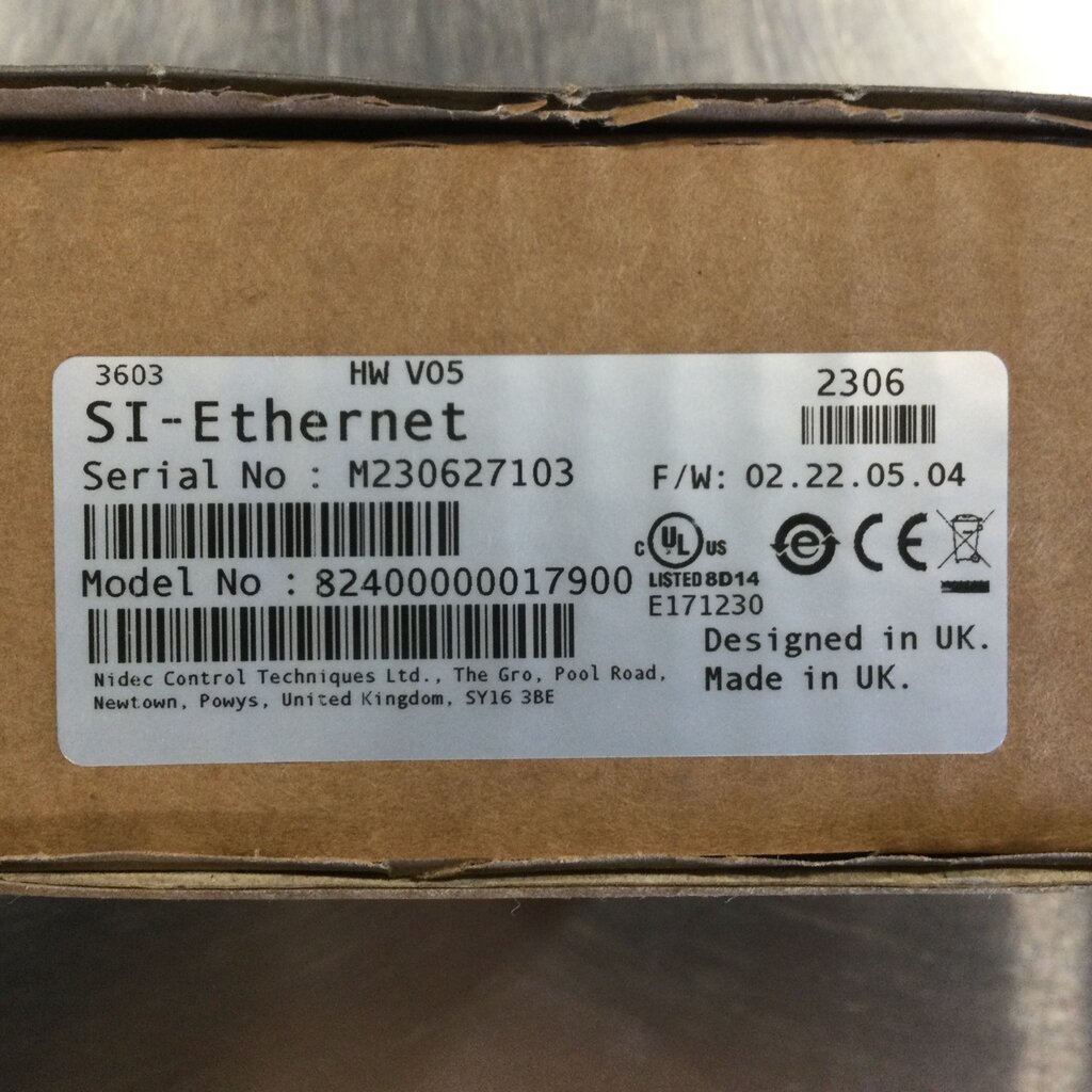 VFD SI-ETHERNET MODULE