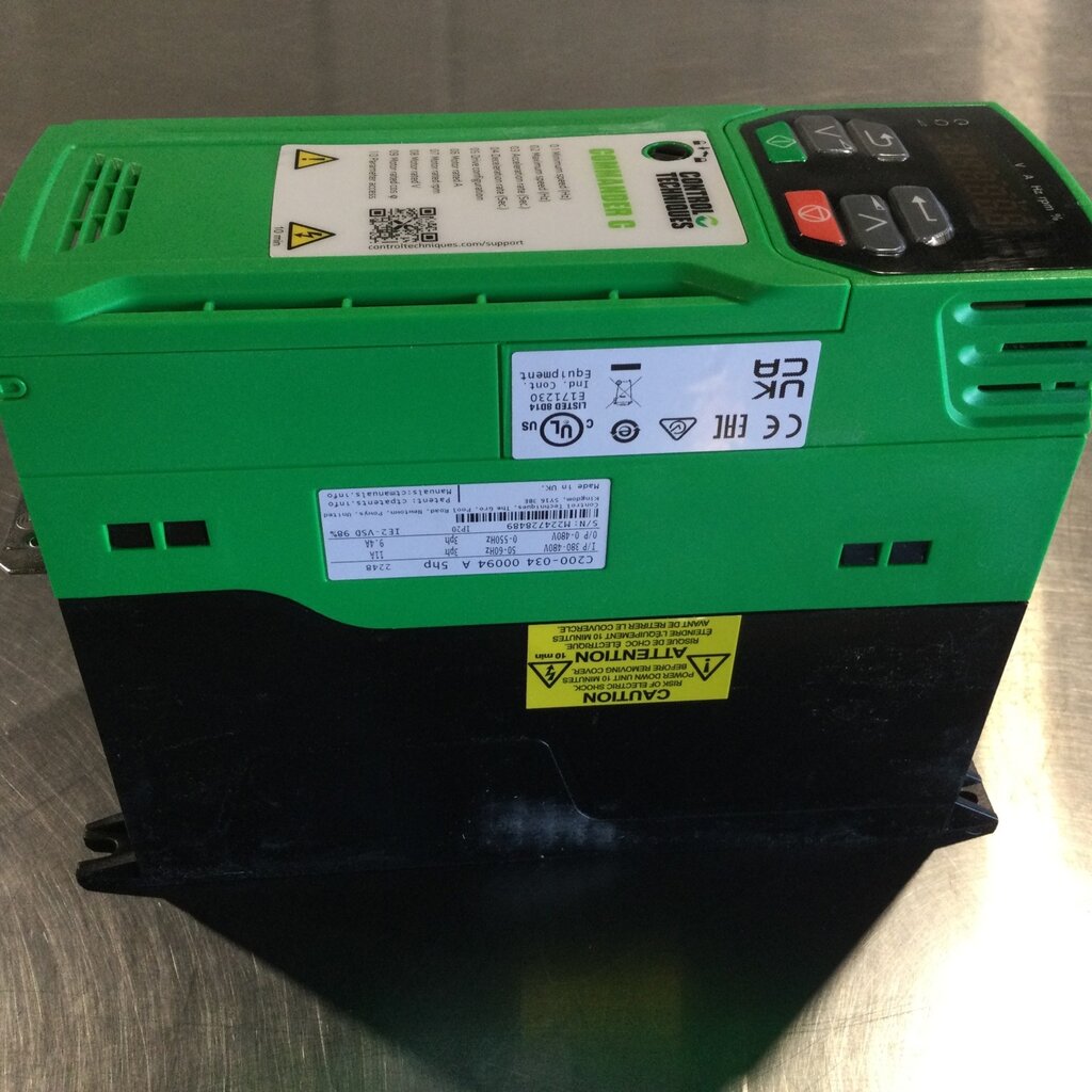 VFD COMMANDER 200 5HP, 3PH, 460VAC, 9.4A