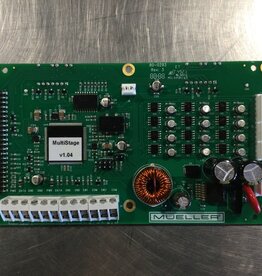 MUELLER LS CHILLER MULTI-STAGE CONTROL BOX 208-230V / 230-460V CIRCUIT BOARD