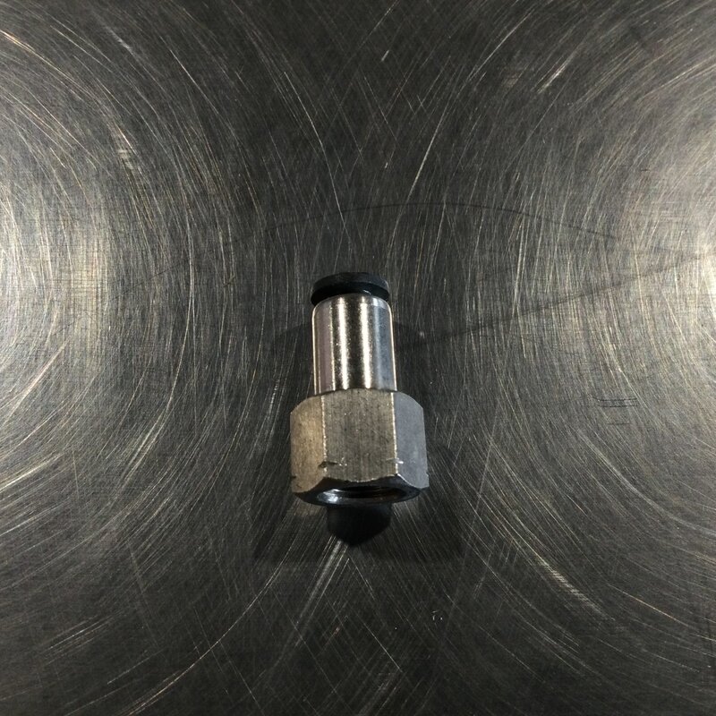 AIR FITTING STRAIGHT REDUCING FEMALE T5/32 X 1/8 FPT