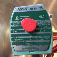 ASCO RECIRCULATION VALVE 2-WAY, N.C., 120VAC, 1" FNPT