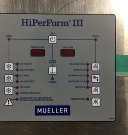 MUELLER HIPERFORM III HORIZONTAL DOOR LABEL