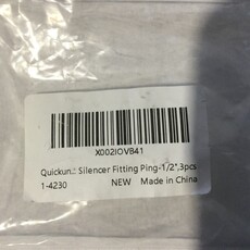 BRASS FLAT AIR EXHAUST MUFFLER 1/2 MPT