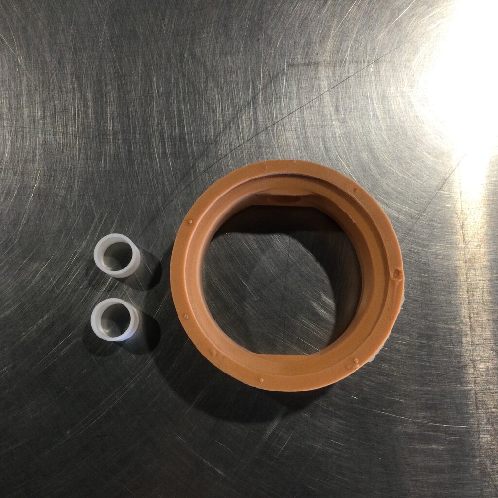 SPI 2" BFV SILICONE SEAT GASKET W/ (2) XY0106 TEFLON STEM BUSHINGS