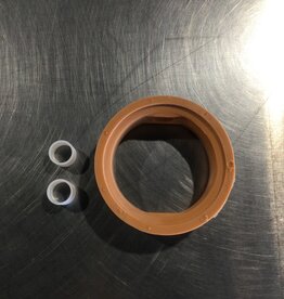 SPI 2" BFV SILICONE SEAT GASKET INCLUDES (2) 10B-2-2B TEFLON STEM BUSHING