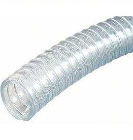 1-1/2 ID X 1-7/8 OD CLEAR PVC POLYSPRING TUBING (PER FT)