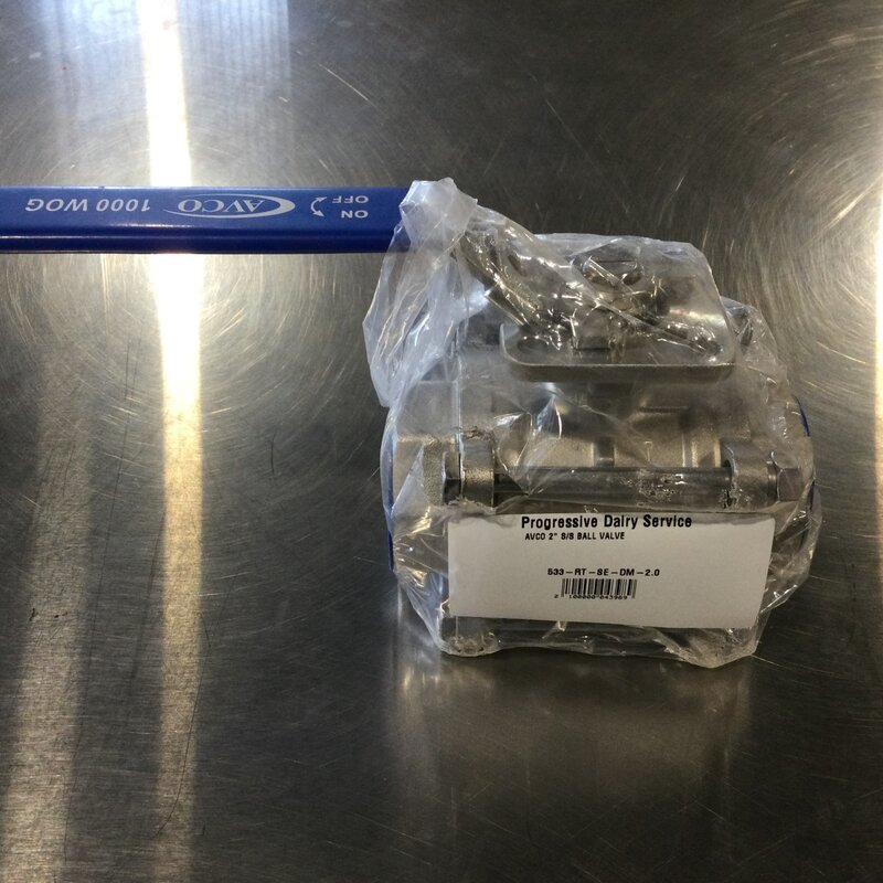 AVCO 2" S/S BALL VALVE ( CHICAGO VALVES )