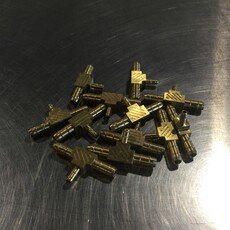 BARB TEE FITTING S/S 1/8 X 1/8 X 1/16