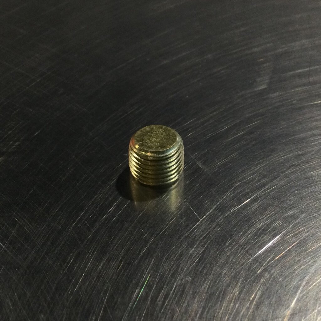 1/8 MPT BRASS PLUG