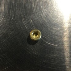1/8 MPT BRASS PLUG