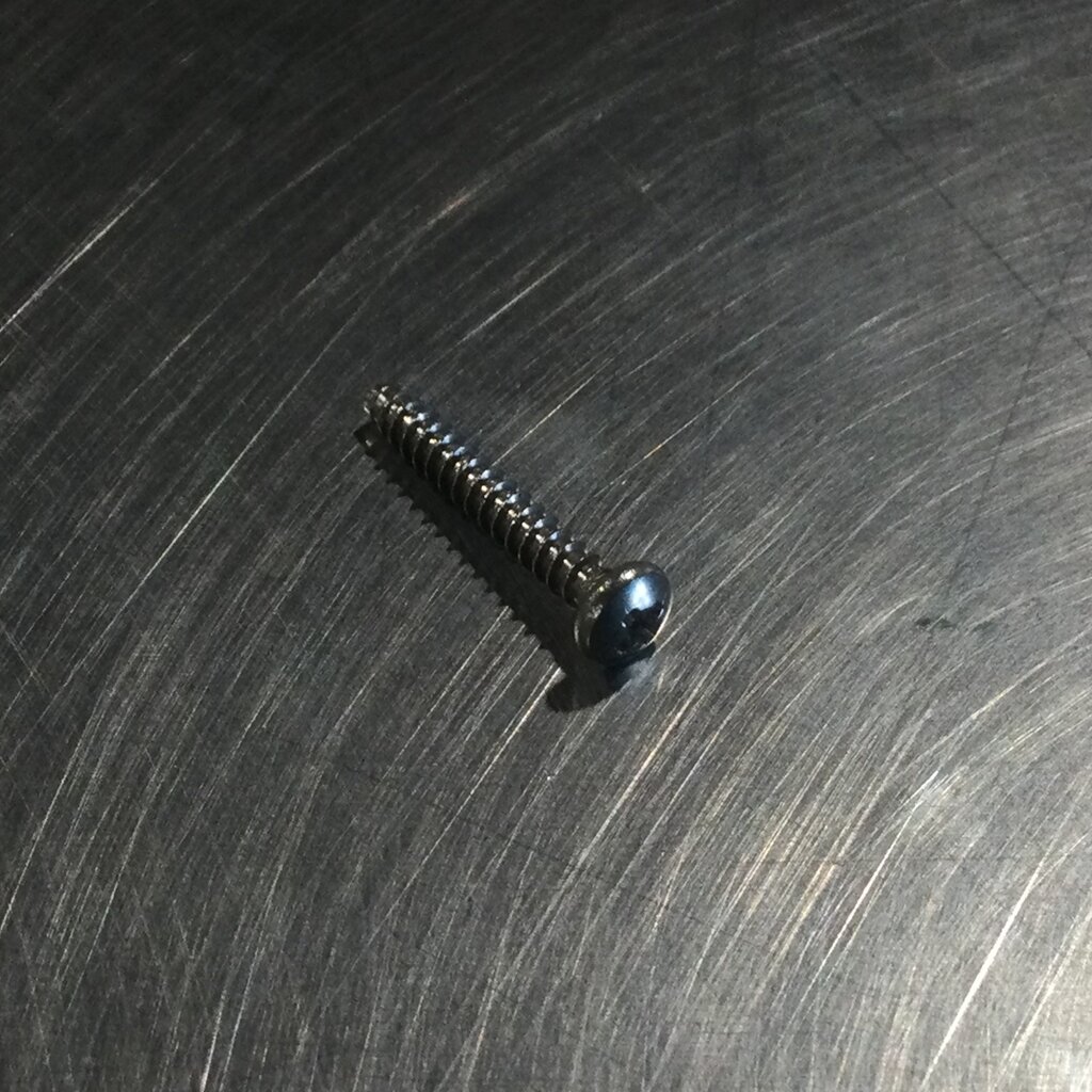 BECO IMMIX VACUUM REVERSING VALVE PAN HEAD S/S MACHINE SCREW #4-24 X 3/4