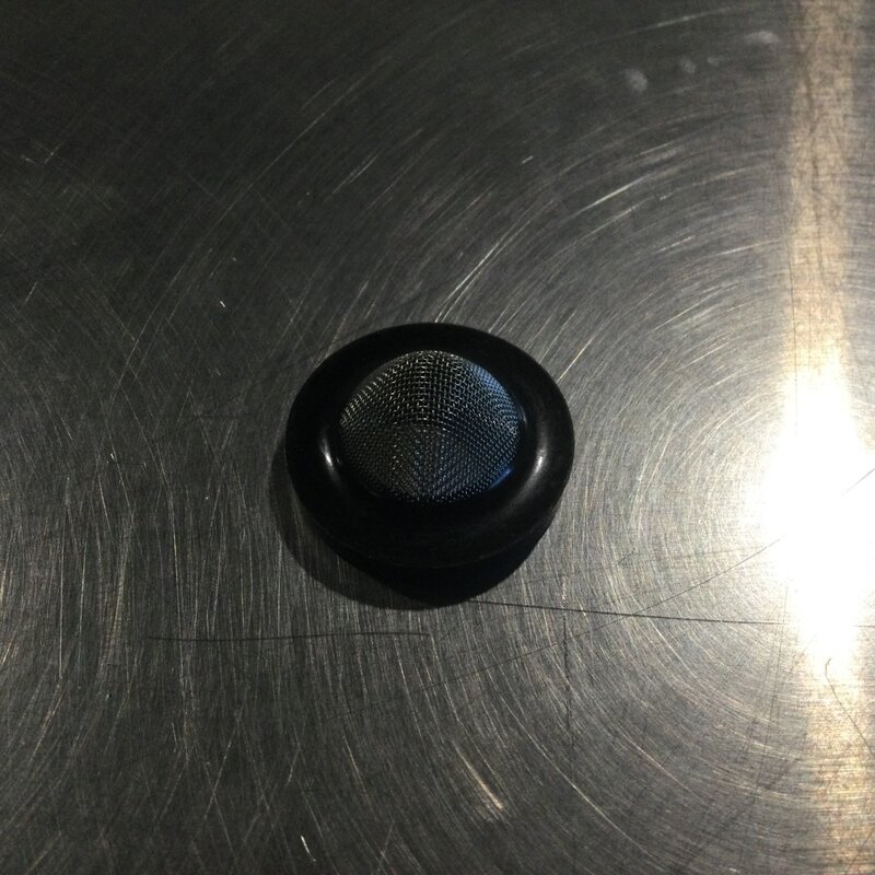 PULSATOR FRESH AIR S/S WASHER FILTER 5/8 X 1"