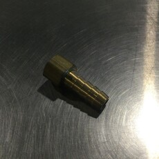 BARB FITTING BRASS 3/8 X 1/4 FPT
