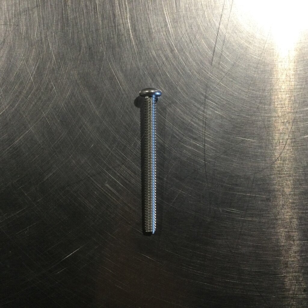 BOUMATIC HORIZONTAL AIR DETACHER PULLEY S/S ROUND HEAD MACHINCE SCREW 10-24 X 2-1/4