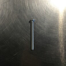 BOUMATIC HORIZONTAL AIR DETACHER PULLEY S/S ROUND HEAD MACHINCE SCREW 10-24 X 2-1/4