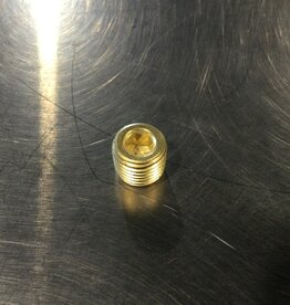 1/4 MPT BRASS PLUG