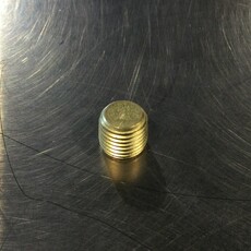 1/4 MPT BRASS PLUG