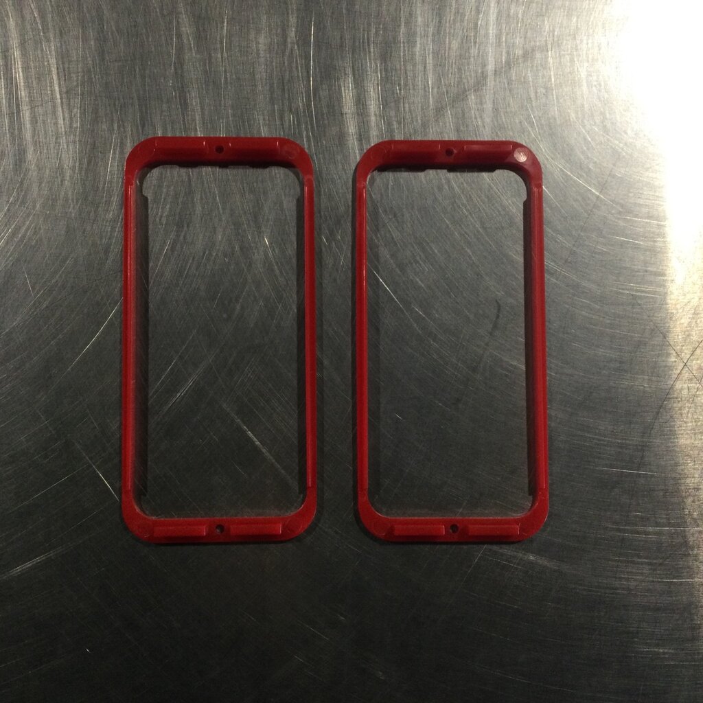 BECO PULSATOR RED TOP/BOTTOM RING ( SET OF 2 )