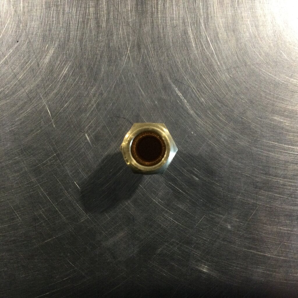 BRASS CONE AIR EXHAUST MUFFLER 1/4 MPT