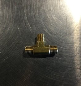 MIDLAND 1/8 MPT BRASS TEE