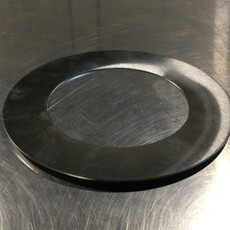 DIXON 7” dia. S/S WALL FLANGE W/ 4" PIPE HOLE