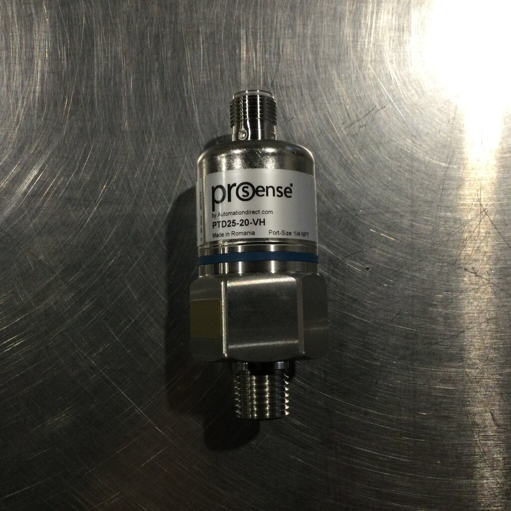 ProSense PRESSURE TRANSMITTER VACUUM, 4-20mA, 1/4 MPT