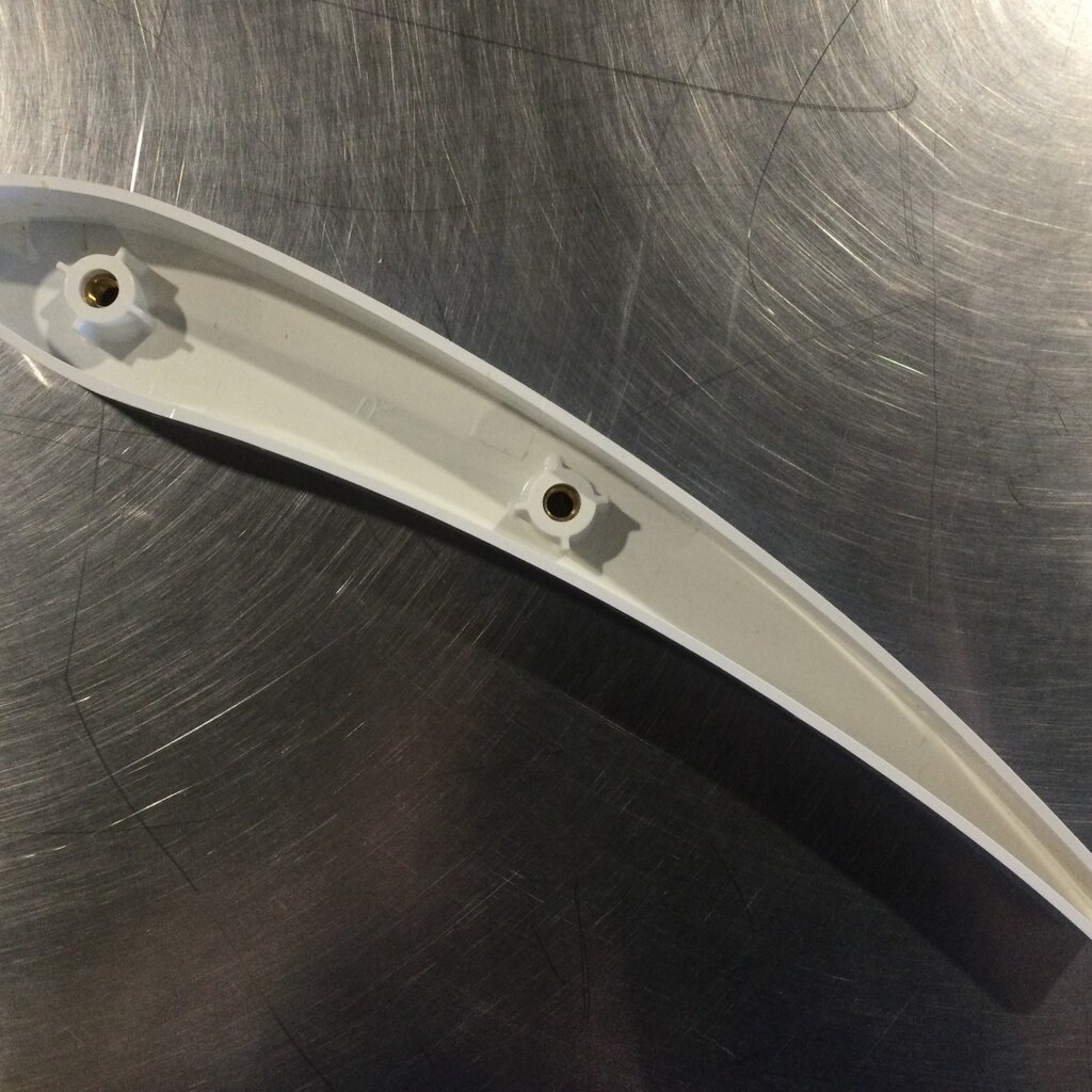 VES 50/72" LOUVER RIGHT END CAP