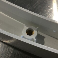 VES 50/72" LOUVER LEFT END CAP