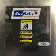 BOUMATIC 120 STALL ROTARY XCALIBUR 360EX AUTO-SORT GATE CONTROL BOX ASSEMBLY