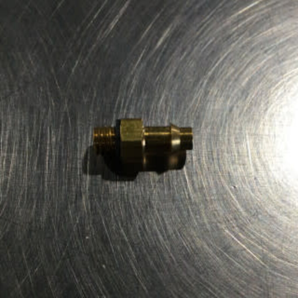 BARB FITTING BRASS #10-32 X 1/8 (individual)