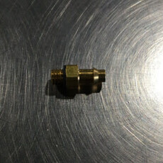 BARB FITTING BRASS #10-32 X 1/8 (individual)