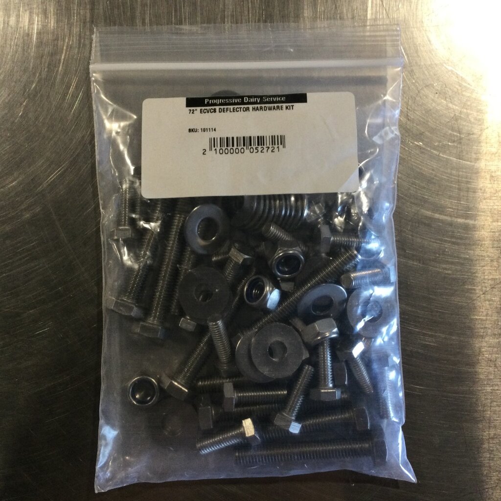 VES 72” ECVCS DEFLECTOR HARDWARE KIT
