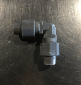 MUELLER LS CHILLER SIGHT GLASS PLASTIC 90° ELBOW