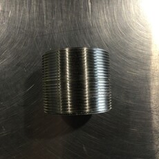 2" X CLOSE SCH40 S/S NIPPLE ( CHECK CONEX )