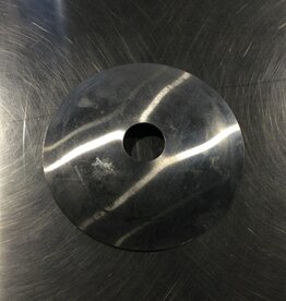 DIXON 5” dia. S/S WALL FLANGE W/ 1" TUBE HOLE