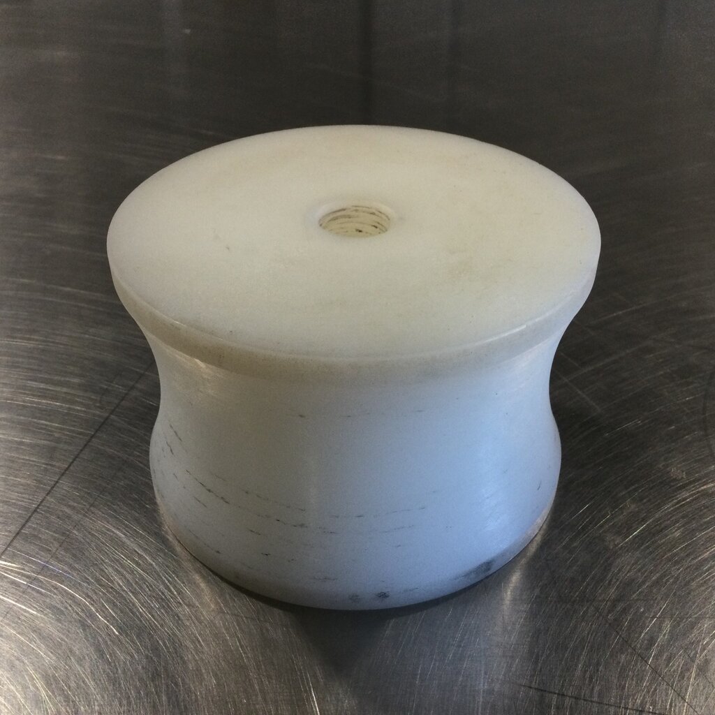 TRN 4" ROUND POST UHMW ROLLER